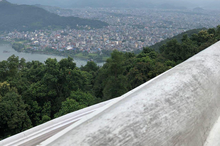 Pokhara: Queen Forest Hike to Santi Stupa & Lake Boating