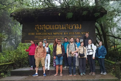 Chiang Mai: Doi Inthanon Summit & Kew Mae Pan Trail Hotel Pickup and Drop-Off (Within Pickup Area)