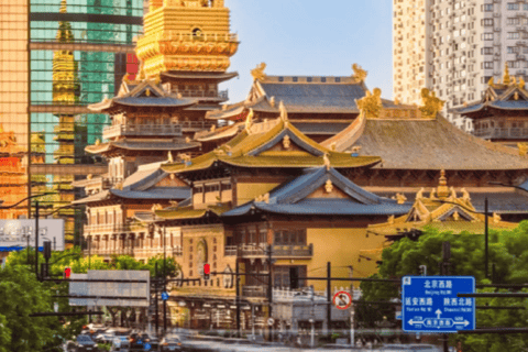 Shanghai: Jing'an Temple Golden Pagoda & Contrast Ticket
