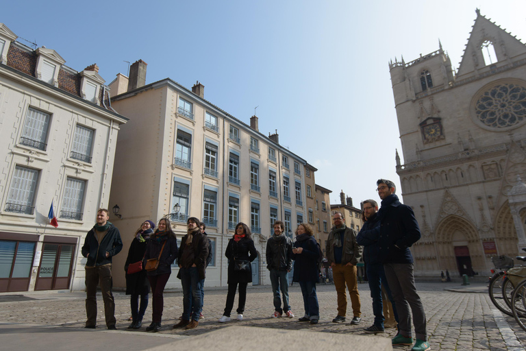 Berättande rundtur i Vieux-Lyon på franska