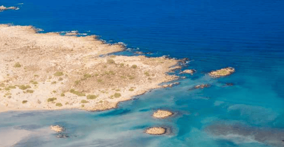 Von Platanias aus: Balos Strand und Gramvousa Insel Bootsfahrt