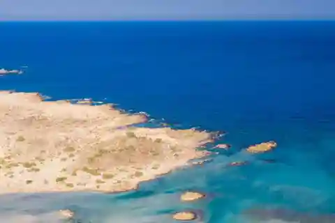 Desde Platanias : Playa de Balos y paseo en barco por la isla de Gramvousa