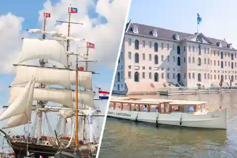 Amsterdam: Officiel SAIL-oplevelse på salonbåd