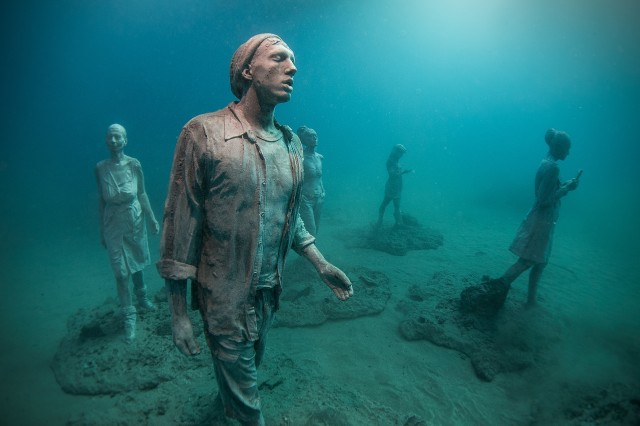 Visit Freedive to the Underwater Museum in Lanzarote