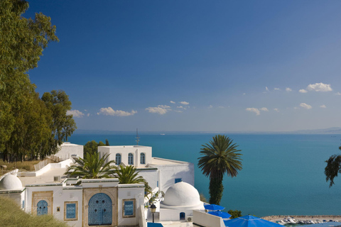 From Hammamet : Sidi Bou Said – The Blue & White Village