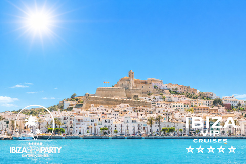 Ibiza: Formentera VIP Boat Paella, BBQ, OpenBar, DJ & Sunset BASIC TICKET with 5h Open Bar & Breakfast