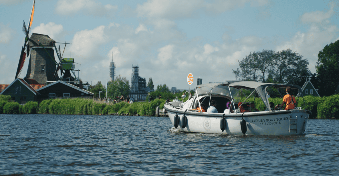 Afbeelding 8 van Zaanse Schans: Cruise UNESCO Windmolendorp + Live gids