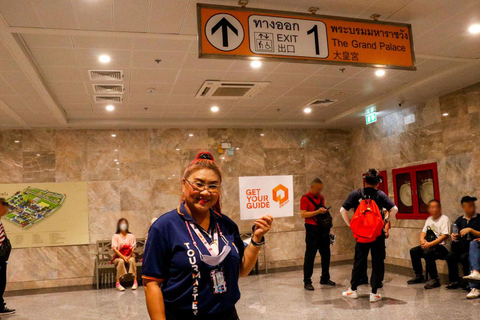 بانكوك: جولة المشي في القصر الكبير ووات فو ووات آرونخاص مع نقطة لقاء