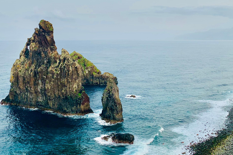 Madeira: Westside Achadas Cruz, Moniz, Seixal and Fanal Funchal Center Pickup and Tour in German