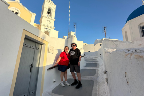 Santorin : visite des temps forts avec Oia et Pyrgos MegaloxoriSantorin : visite des temps forts avec Oia, Pyrgos et Megalochori