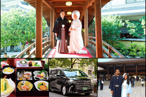 "All Inclusive・Private Tour" Japanese Wedding and Tokyo tour