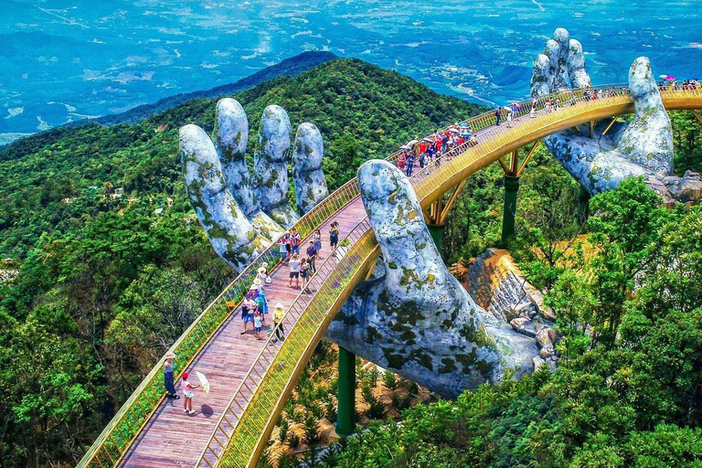 From Da Nang: Ba Na Hills Tour with Golden Bridge & Lunch Group Tour