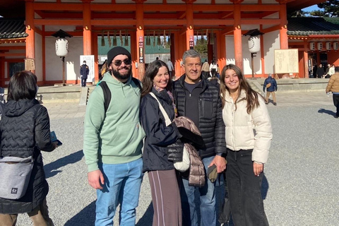 E-Bike Tour in Kyoto with Asuka, Japanese graduate student