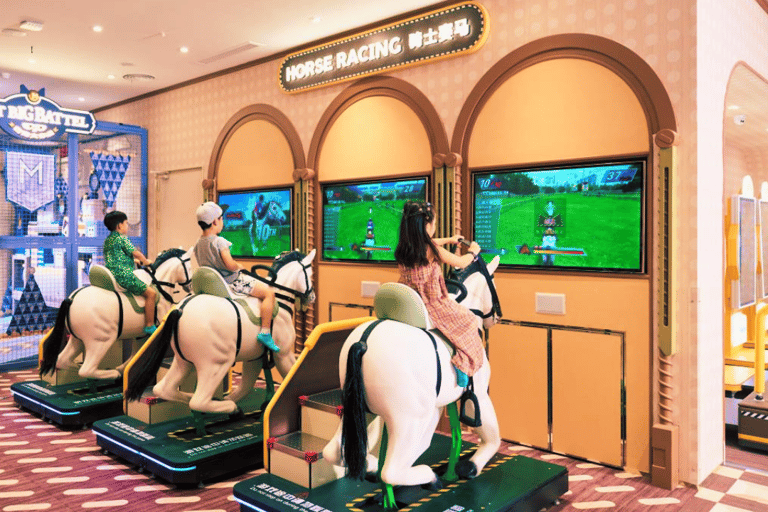 Beijing: Meland Club Indoor Playground Admission 2 Adults - 1 Child package