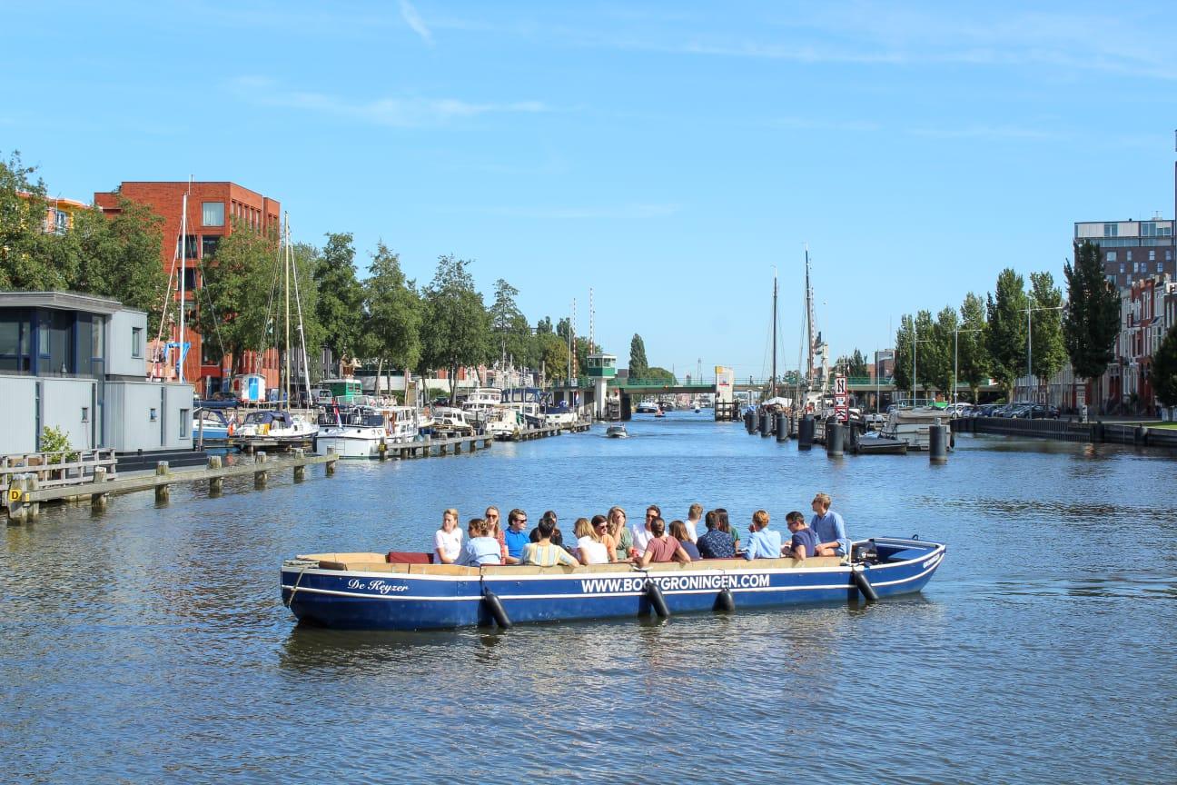 Groningen: Frühstücks-Bootstour mit ortskundigem Guide