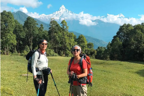 Pokhara: Australian Camp, Pothana & Dhampus Day Private Hike