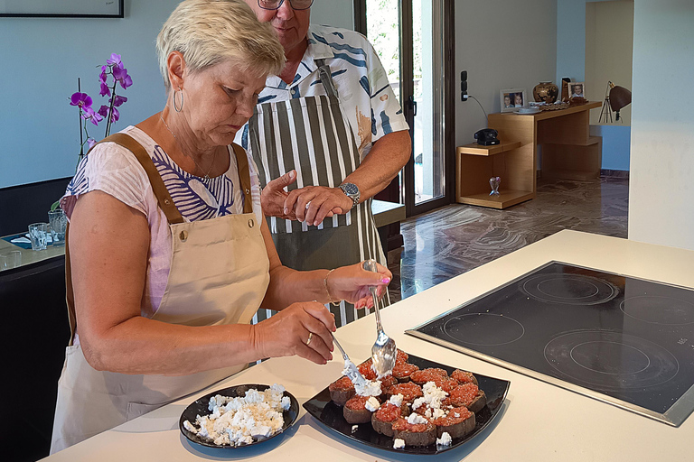 Crete: Authentic Cooking Class, Cheese Making, & Oil Tasting