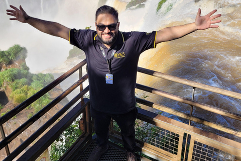 Tour privado de un día por las cataratas de Iguazú: Ambos lados, ¡el mismo día!