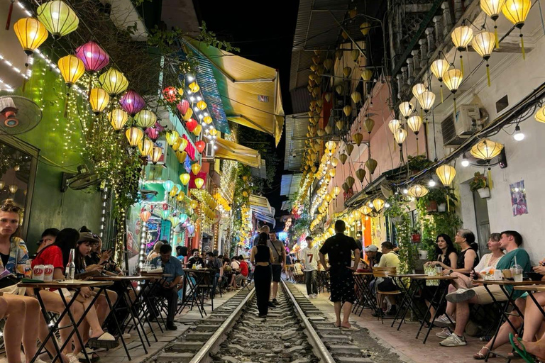 Hanoi: Visita guiada por la fabricación de incienso, sombreros y laca y la calle del TrenTour de medio día por la tarde - Fabricación de incienso y sombreros, Calle del Tren