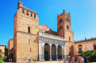 Von Palermo: Hin- und Rückfahrt mit dem Shuttle-Van oder Bus nach Monreale