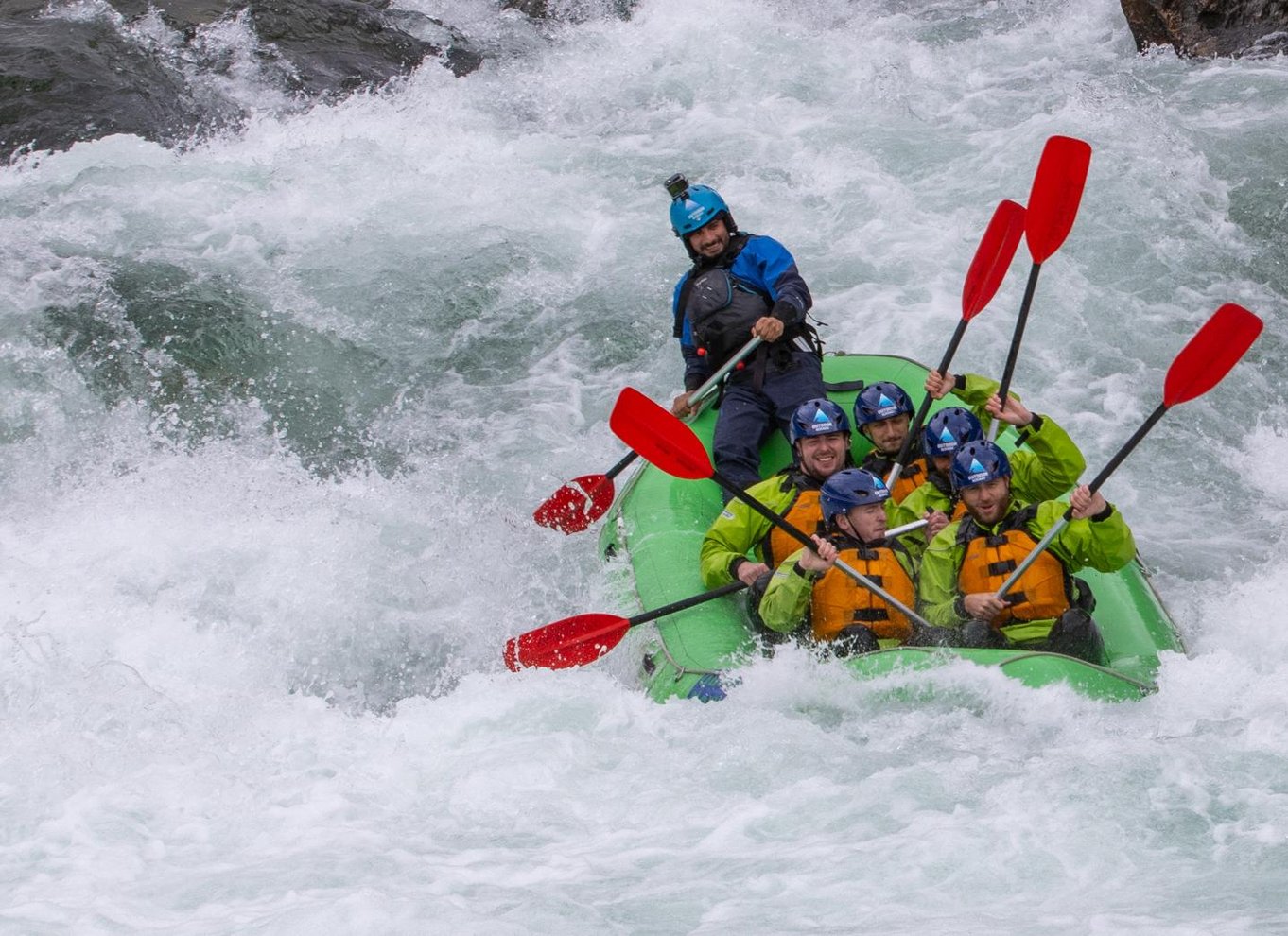 Voss: Spændende guidet whitewater-raftingtur