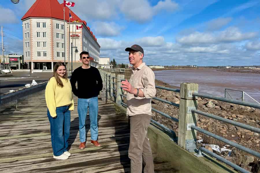 Moncton: Rundgang am Petitcodiac River. Foto: GetYourGuide Moncton: Rundgang am Petitcodiac River. Foto: GetYourGuide