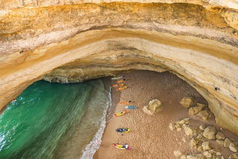 Au départ de Lisbonne : Algarve, grotte marine de Benagil et visite d'une jounée à Lagos