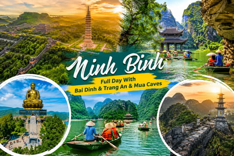 Ninh Binh Full Day With Bai Dinh & Trang An & Mua Caves - Image 2