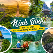 Ninh Binh Full Day With Bai Dinh & Trang An & Mua Caves