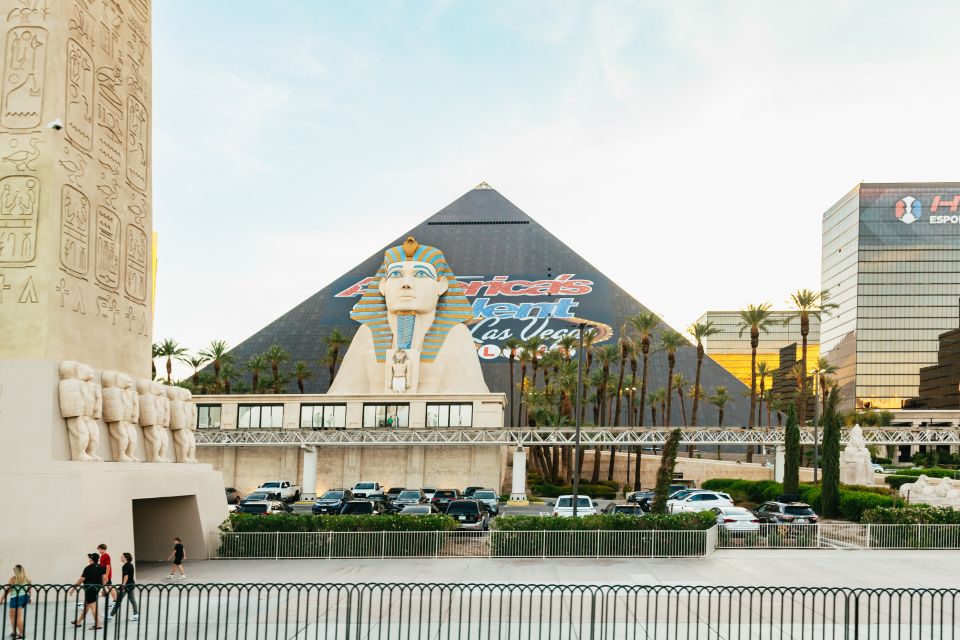 Las Vegas Strip desde el hotel Luxor - Viajeros Callejeros
