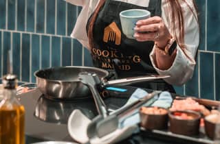 Madrid: Tapas-Kochkurs mit unbegrenztem Wein