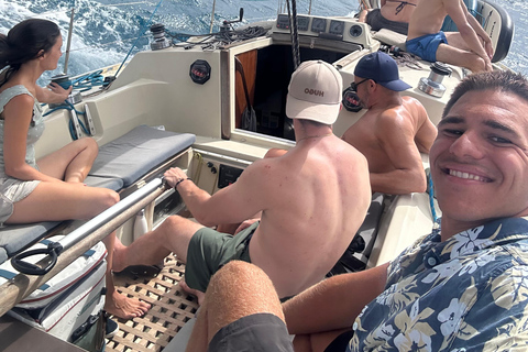 Ibiza: Tour in barca a vela di un&#039;intera giornata a Formentera con pagaiaIbiza: Tour di un&#039;intera giornata in barca a vela a Formentera con pagaia