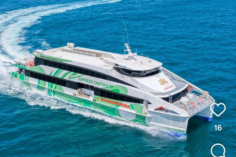 Bali: Gili Islands Fast Boat Ticket with Hotel Pickup