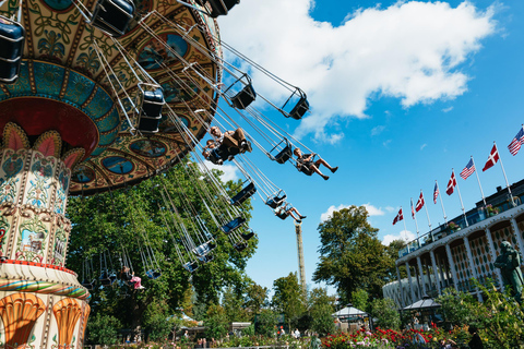 Kopenhagen: Tivoli Gardens Unlimited Rides PassWeekdag onbeperkt rijden pas