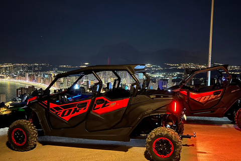 Altea: Benidorm Night Buggy Tour to Cruz Viewpoint