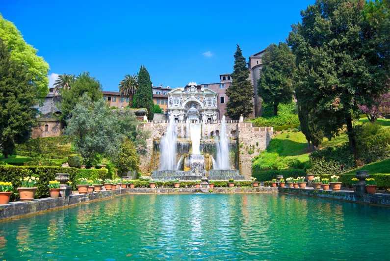 Tour dei Giardini di Tivoli, Villa d'Este e Villa Adriana