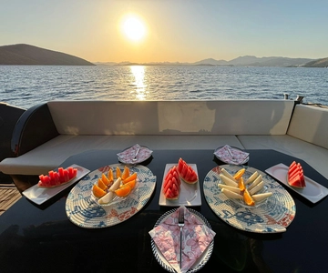 Bodrum Boat Tour: Bodrum Sunset Tour with Jet Black Yacht