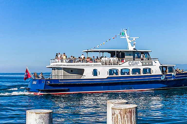 Genf: 50-minütige Bootsfahrt auf dem Genfer See