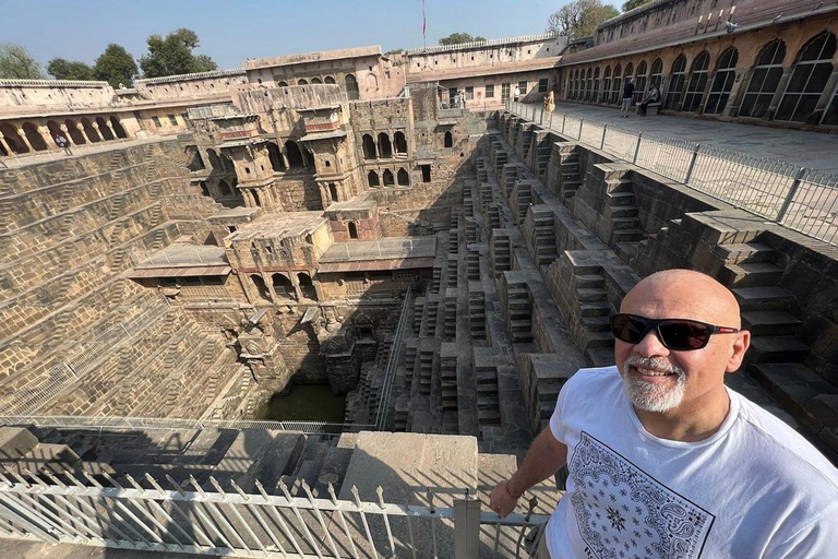 De Jaipur: Viagem de 1 dia para Abhaneri Chand Baori StepwellDe Jaipur: viagem de Abhaneri no mesmo dia