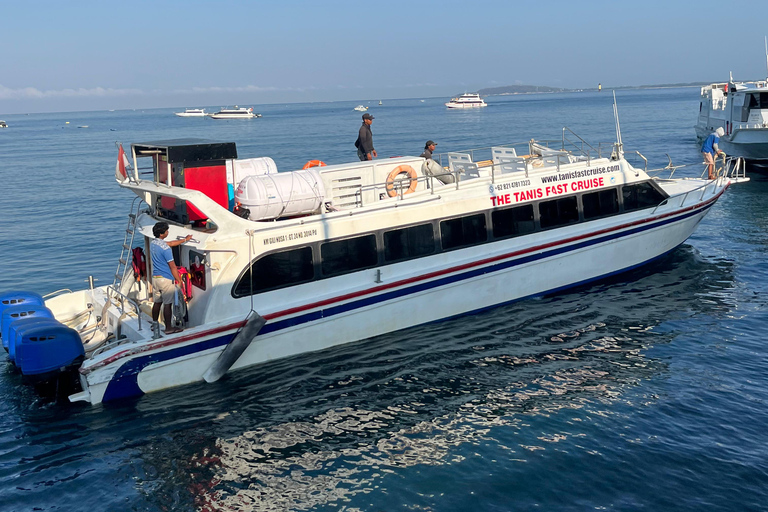 Fast Boat Transfer: Bangsal & Gili Islands ⇄ Nusa Penida The Tanis Fast Cruise: Bangsal & Gili Islands to Nusa Penida