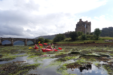 Esperienza in kayak al castello di Eilean Donan