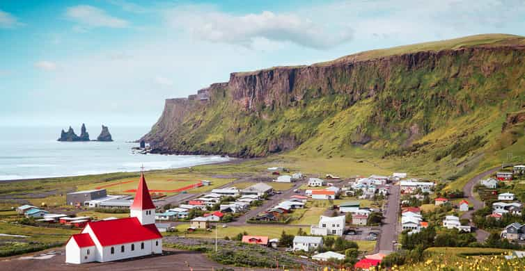 Ab Reykjavík: Wasserfälle, schwarzer Sand & Gletscher