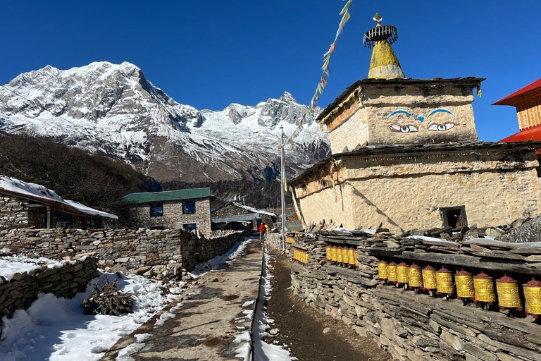 Nepal: 15 dagars vandring på Manaslu Circuit