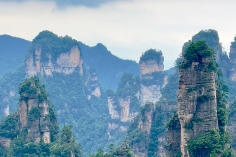 Tour classico di 2 giorni al Parco Nazionale Forestale ZJJ e al Monte Tianmen