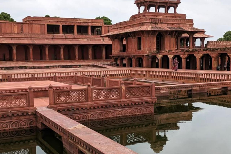 Delhi to Agra: Taj Mahal Private Day Tour with Transfers From Agra: Private City Tour with AC Car, Driver & Guide