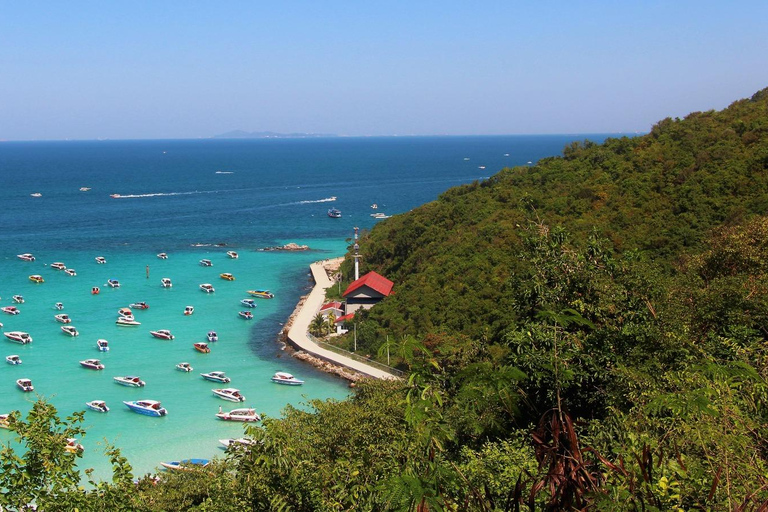 Tour a Koh Lan desde Pattaya｜Recogida en el hotel, esnórquel y spaRecogida en el hotel + combo Sky y Speed (no incluye el spa)