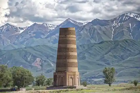 Ancient Burana Tower (Architectural wonder of Central Asia)