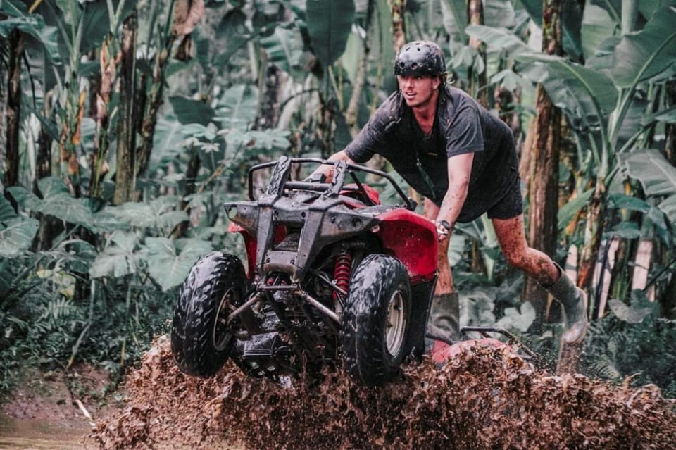 ATV Quad Ride - Ubud Monkey Forest - Waterfall and Lunch | GetYourGuide