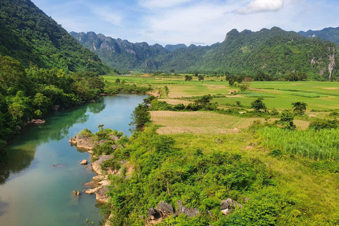 From Hue: Private 2-Day Easy Rider Tour to Phong Nha via DMZ