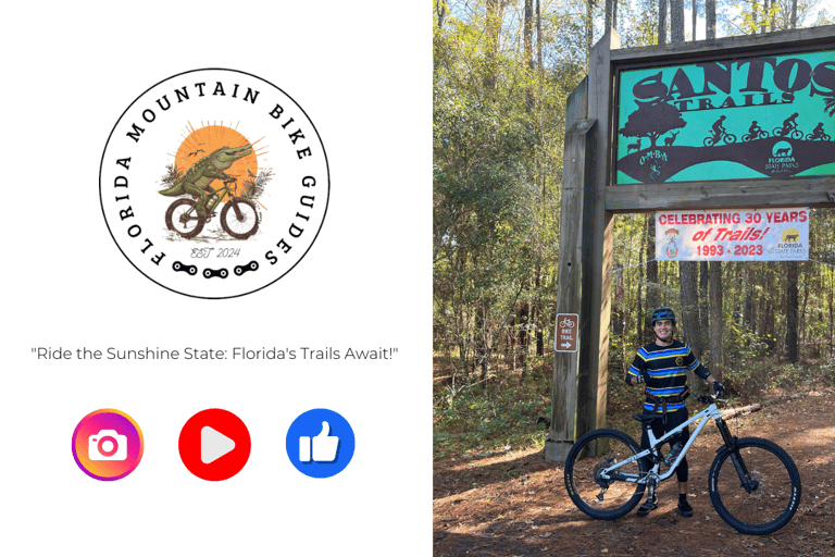 Orlando/Sanford: Guided Mountain Bike Tours Snow Hill, Little Big Econ, Oviedo, FL